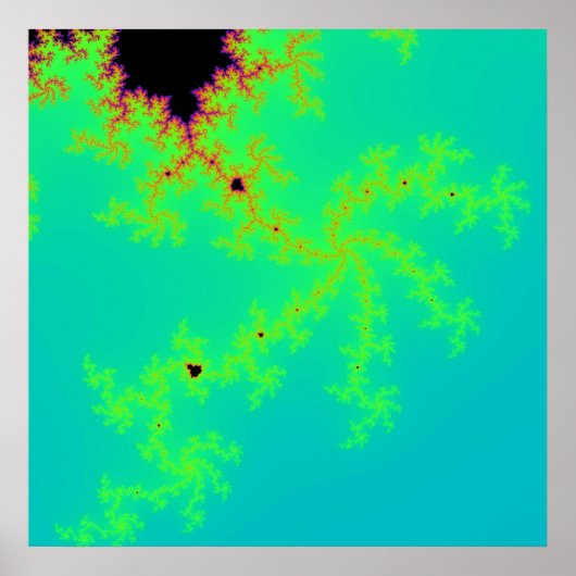 フラクタル疑問に思 ポスター (正面)