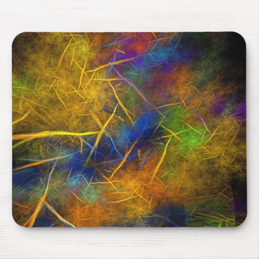 フラクタル稲妻（ストームフレーム） マウスパッド (正面)