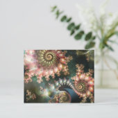 フラクタル素晴らし葉書 ポストカード (スタンド正面)