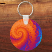 フラクタル緩和曲線 キーホルダー (正面)