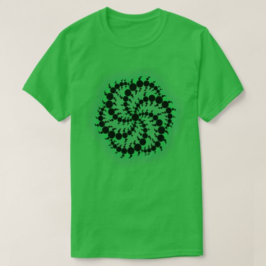 フラクタル緩和曲線 Tシャツ (デザイン正面)