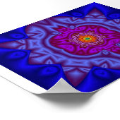 フラクタル美しい ポスター (角)