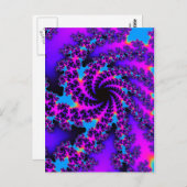 フラクタル美しい ポストカード (正面/裏面)