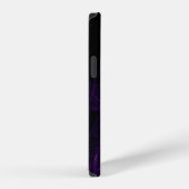 フラクタル背景グラデーション螺旋 iPhoneケース (右側面)