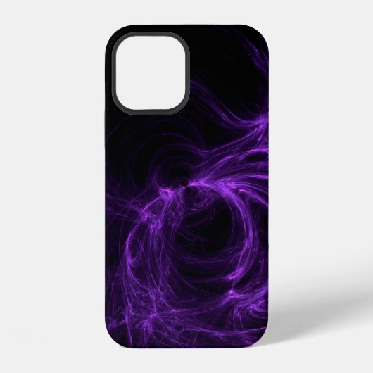 フラクタル背景グラデーション螺旋 iPhoneケース (裏面)