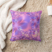 フラクタル花可逆枕 クッション (ブランケット)