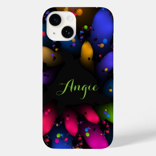 フラクタル花粉 Case-Mate iPhoneケース (裏面)