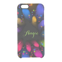 フラクタル花粉iPhone 6明確™デフレクタケース