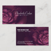 フラクタル花花g2536 名刺 (正面/裏面)