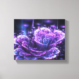 フラクタル花 キャンバスプリント