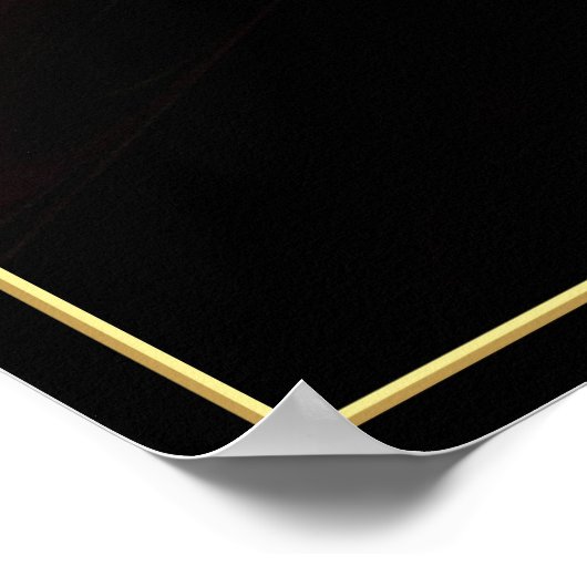 フラクタル花 ポスター (角)