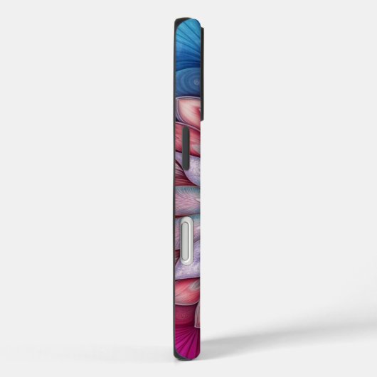 フラクタル花 Case-Mate iPhoneケース (裏面 / 右)