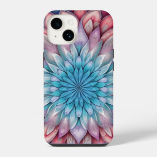 フラクタル花 iPhone 14ケース