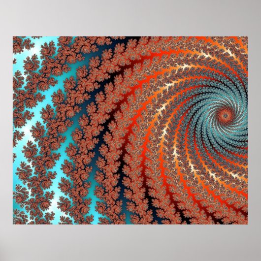 フラクタル芸術53 ポスター (正面)