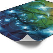 フラクタル芸術 ポスター (角)