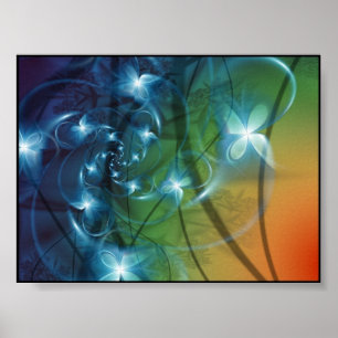フラクタル芸術 ポスター
