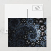 フラクタル葉書：海 ポストカード (正面/裏面)