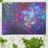 フラクタル虹 キッチンタオル (折り畳み)