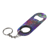 フラクタル虹 キーホルダー栓抜き (正面アングル)