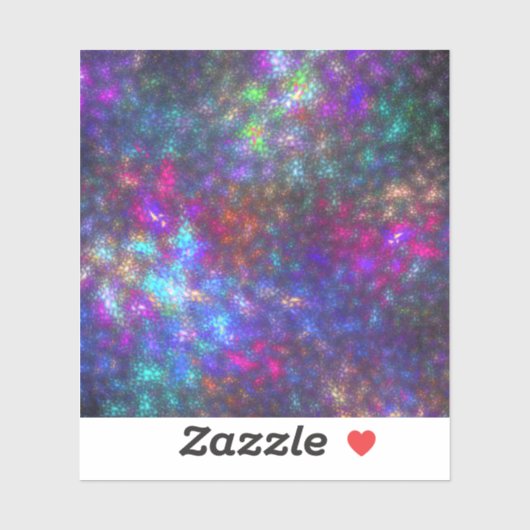 フラクタル虹 シール (シート)