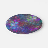 フラクタル虹 ペーパープレート (アングル)