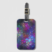 フラクタル虹 ラゲッジタグ (正面縦)