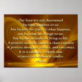 フラクタル蛍の見積りポスター ポスター (正面)