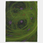 フラクタル血漿 フリースブランケット (正面)