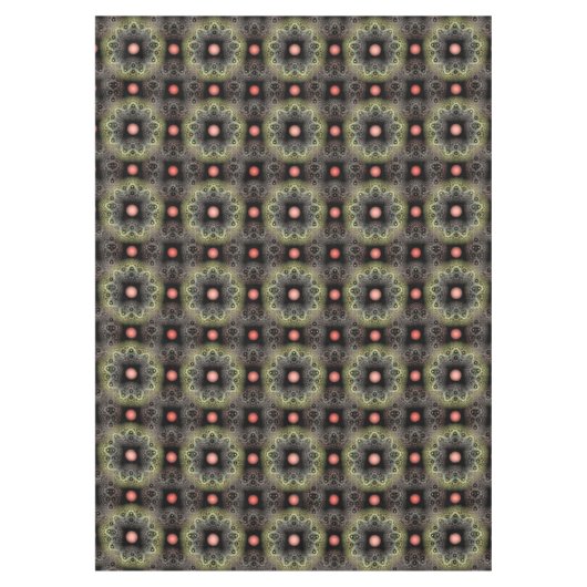 フラクタル視覚調和パターン テーブルクロス (正面)