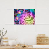 フラクタル触手 ポスター (キッチン)