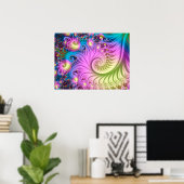 フラクタル触手 ポスター (ホームオフィス)