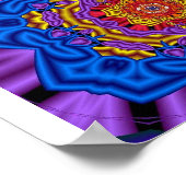 フラクタル調和 ポスター (角)