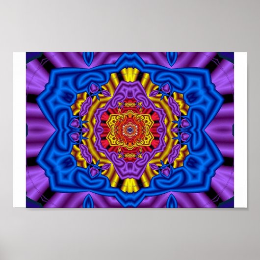 フラクタル調和 ポスター (正面)