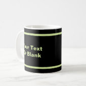 フラクタル迷彩システムロゴ コーヒーマグカップ (正面左)