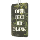 フラクタル迷彩 カーエアーフレッシュナー (左)