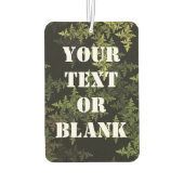 フラクタル迷彩 カーエアーフレッシュナー (裏面)