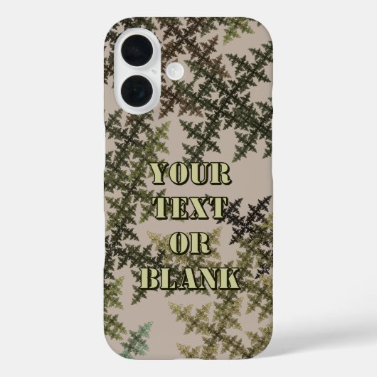 フラクタル迷彩 - サマー Case-Mate iPhoneケース (裏面)