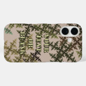 フラクタル迷彩 - サマー Case-Mate iPhoneケース (裏面 (横))