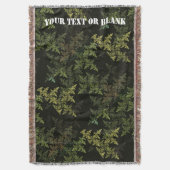 フラクタル迷彩 スローブランケット (正面縦)