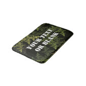 フラクタル迷彩 バスマット (アングル)