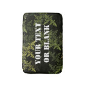 フラクタル迷彩 バスマット (正面縦)