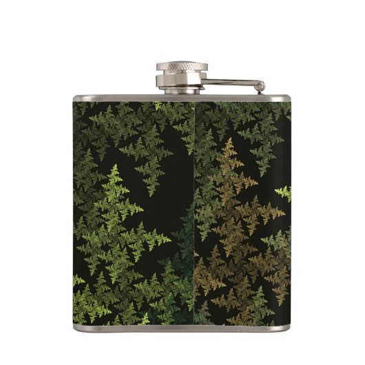 フラクタル迷彩 フラスク (裏面)