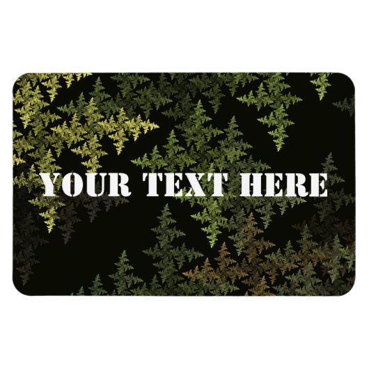 フラクタル迷彩 マグネット (横)