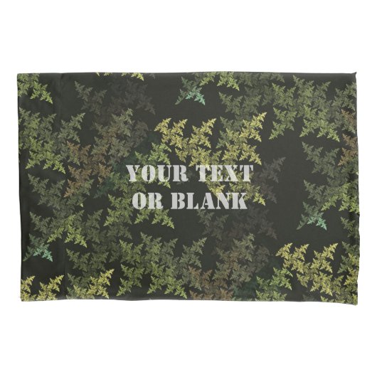 フラクタル迷彩 枕カバー (正面)