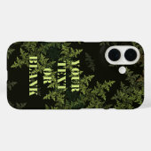 フラクタル迷彩 Case-Mate iPhoneケース (裏面 (横))