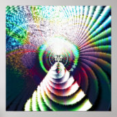 フラクタル迷路5a ポスター (正面)