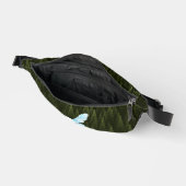 フラクタル針葉樹の白いカラス ファニーパック (見開き)