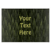 フラクタル針葉樹林 カッティングボード (正面)