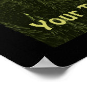 フラクタル針葉樹林 ポスター (角)