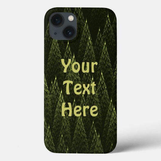 フラクタル針葉樹林 Case-Mate iPhoneケース (裏面)